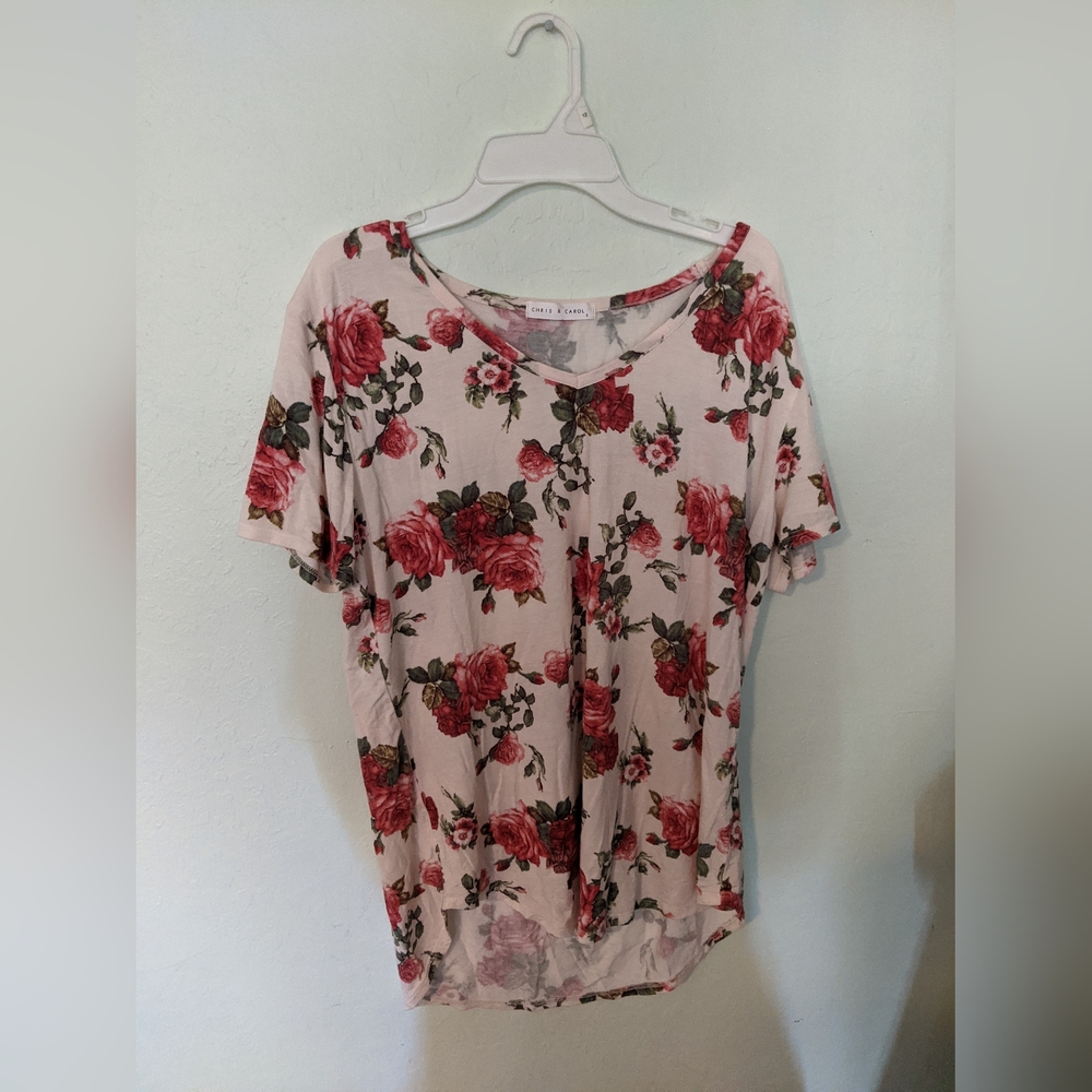 Small women's floral top
